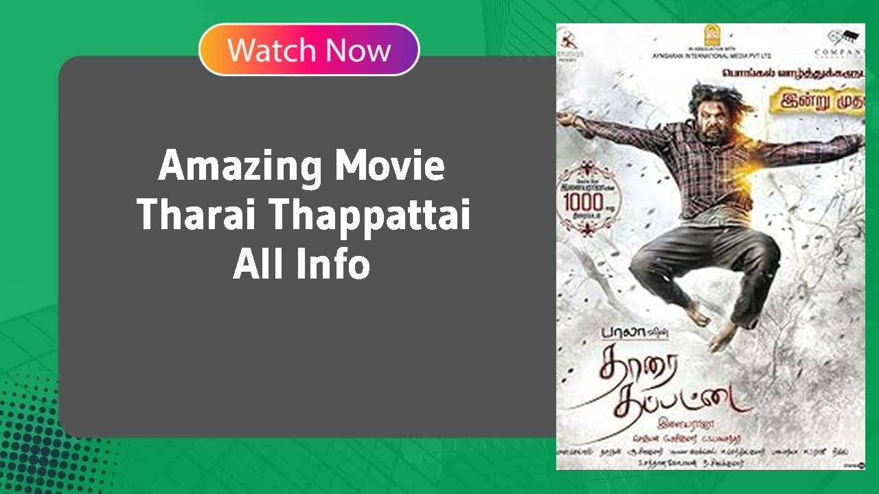 Tharai Thappattai